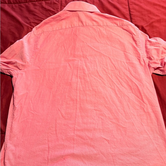 Express Pink Casual Button Down Shirt - Picture 4 of 4